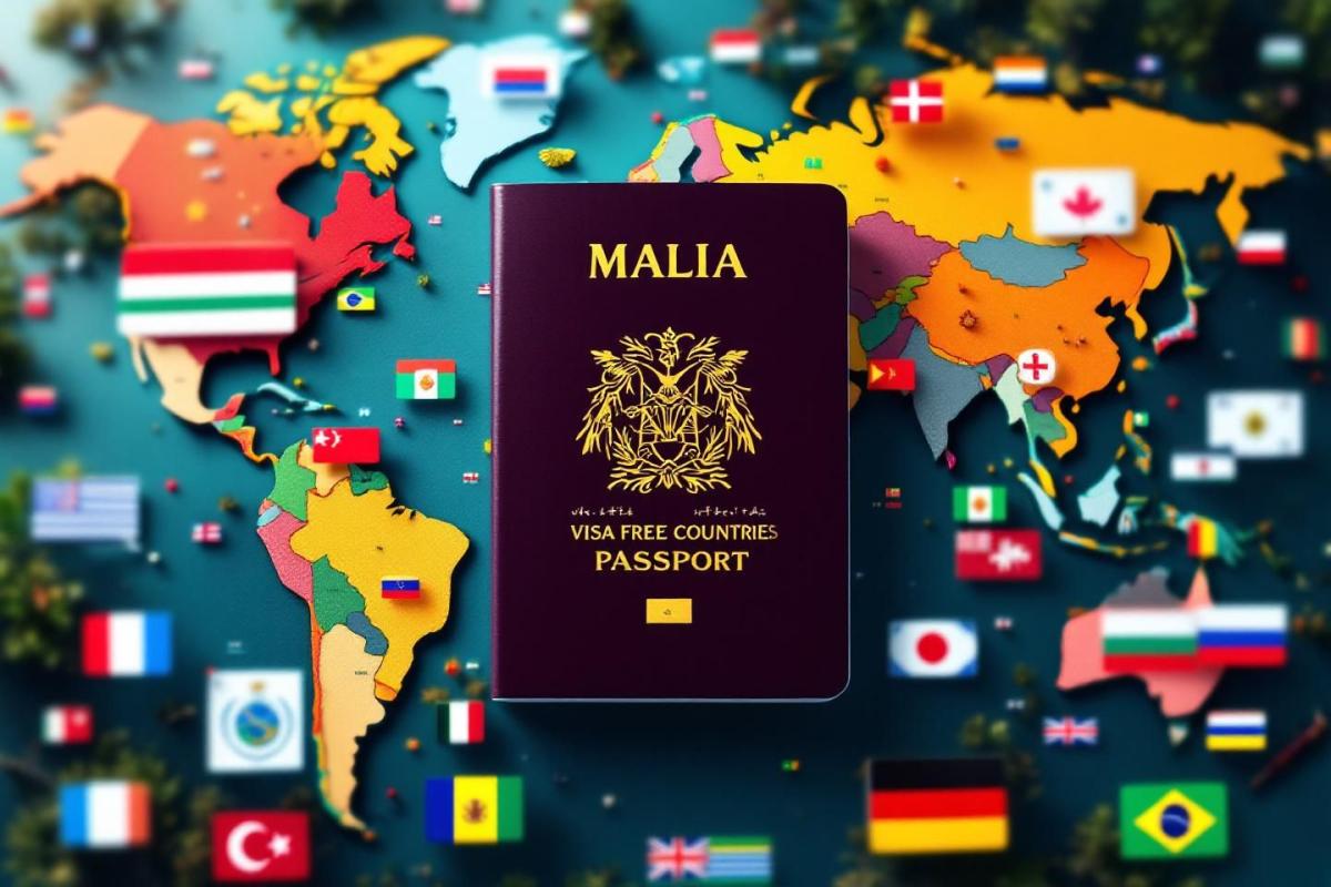 Pays accessibles sans visa avec un passeport malien