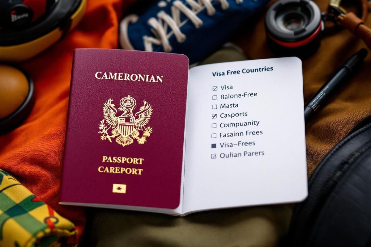 Pays sans visa avec le passeport camerounais : liste complète