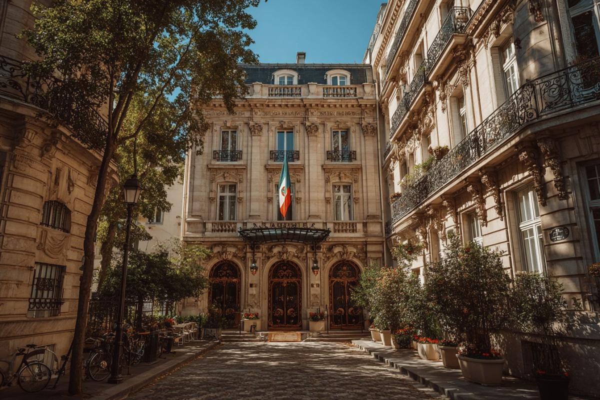 Ambassade d'Algérie en France : services consulaires et localisation
