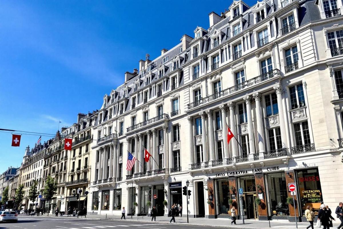 Ambassade de Suisse en France : adresse, horaires et services consulaires à Paris