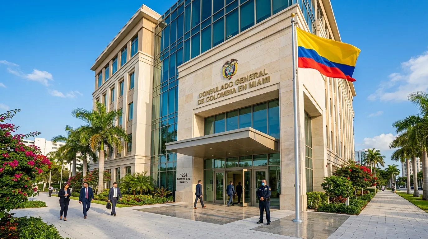 Consulado de Colombia en Miami : tout savoir