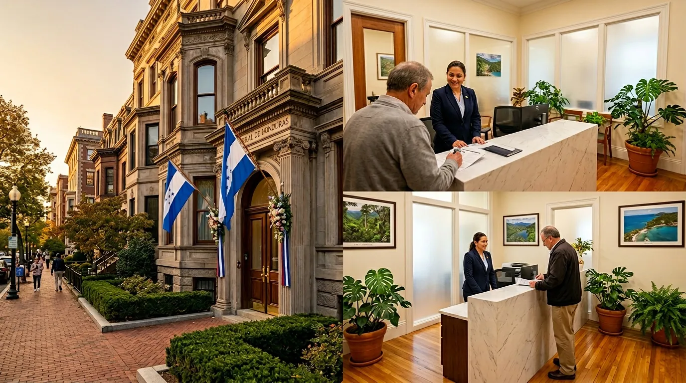 Consulado de Honduras en Boston : les informations