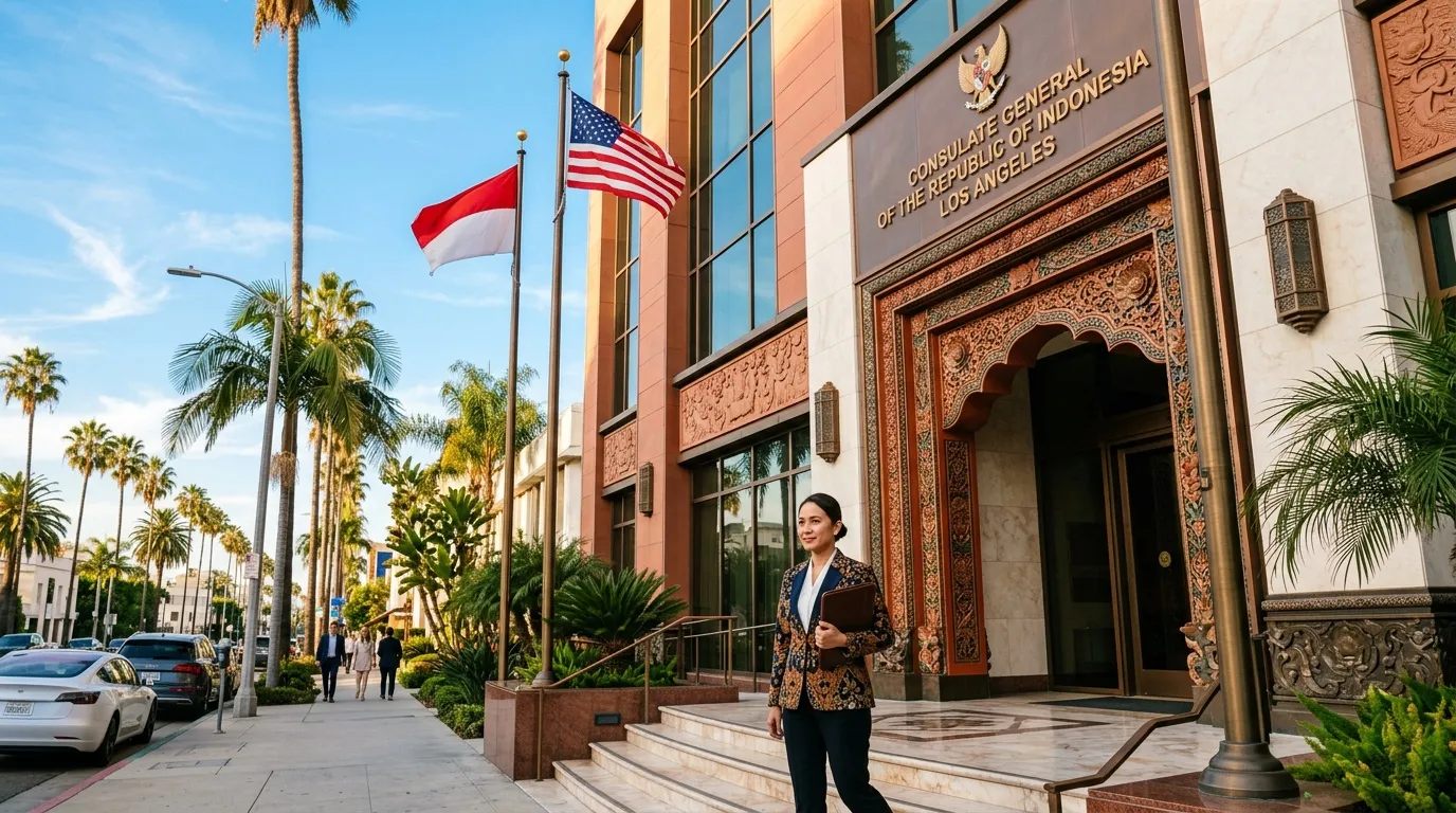 Consulate General of the Republic of Indonesia in Los Angeles, CA : les informations