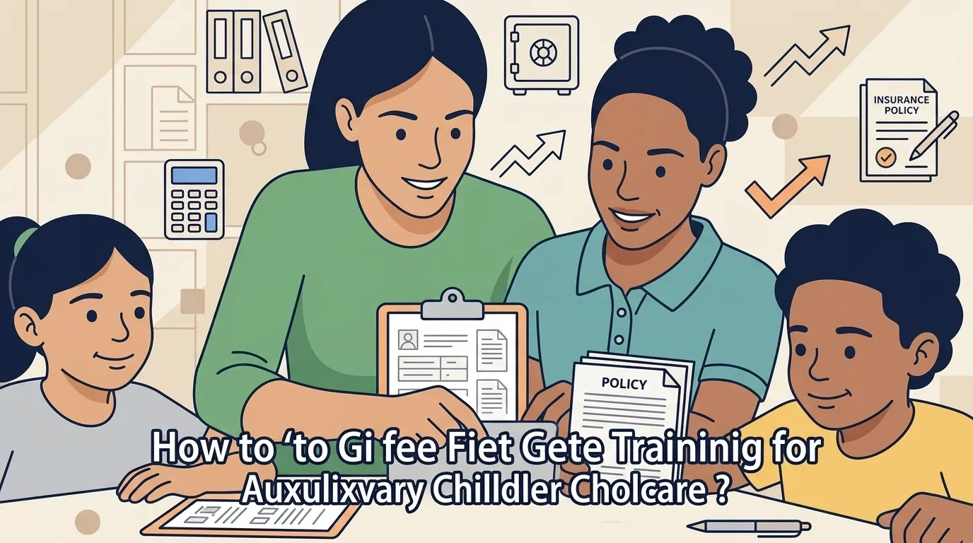 Femme formant trois enfants avec documents de politique