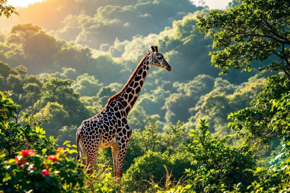 girafe congo