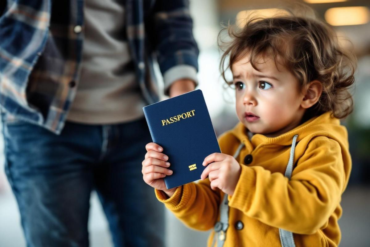 Première demande de passeport pour un mineur en France