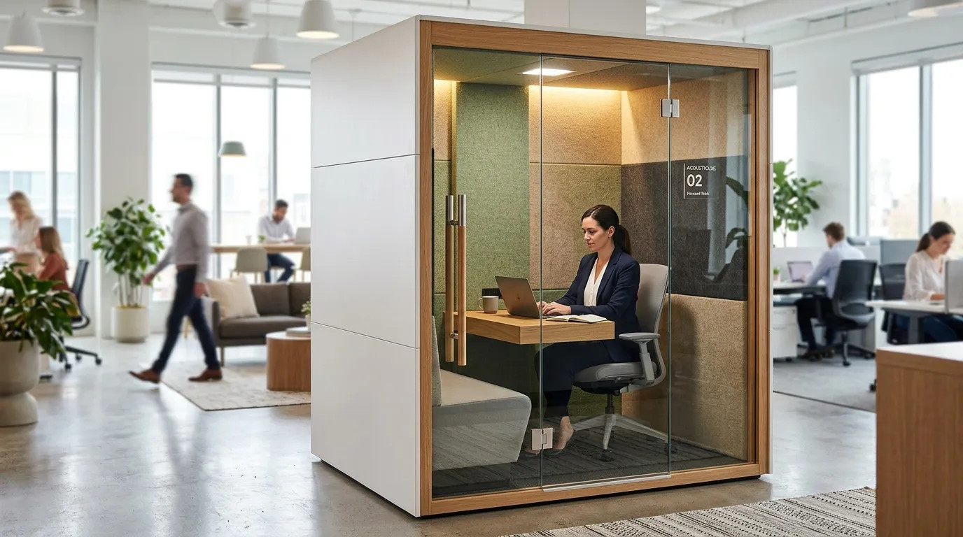 Quelle cabine acoustique de bureau choisir en 2026 ?