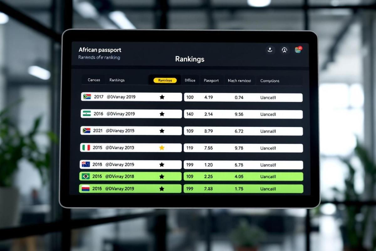 « Voyages : découvrez les 10 passeports africains les plus puissants du second semestre 2025, selon Henley & Partners »