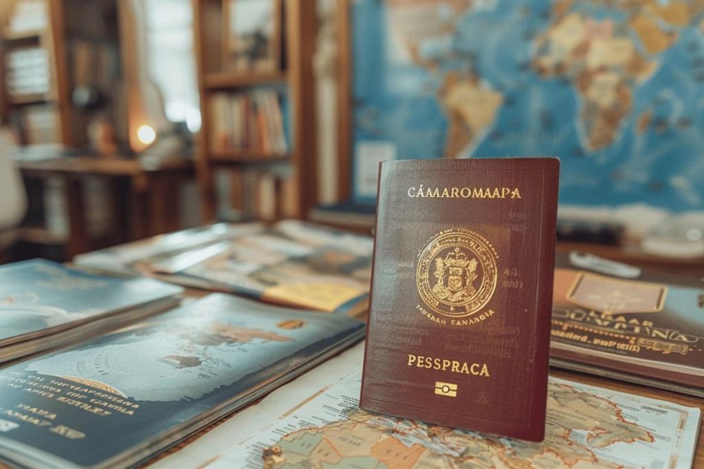 Passeport camerounais visa