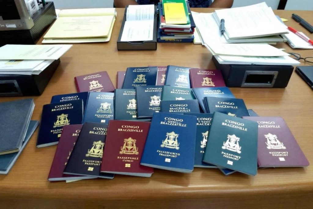 Liste officielle des passeports disponibles au Congo Brazzaville mars 2024