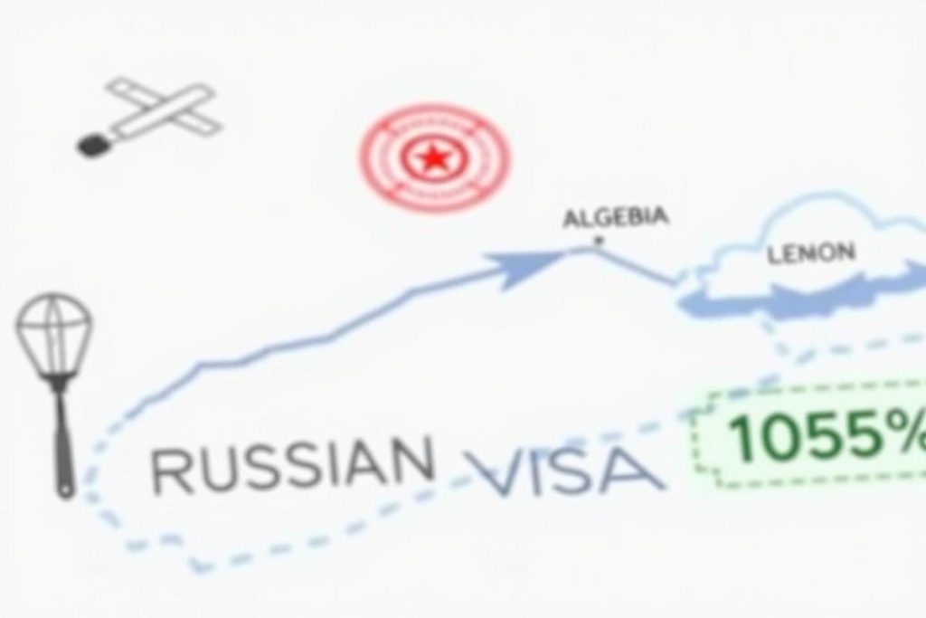 Formulaire visa Russie en ligne pour l'Algérie : demande officielle et délais
