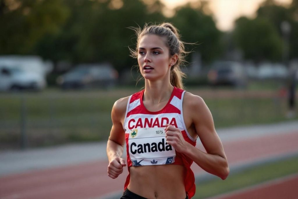 Comment Maëliss Trapeau, qualifiée pour les demi-finales du 800 m, est devenue Canadienne après avoir représenté la France