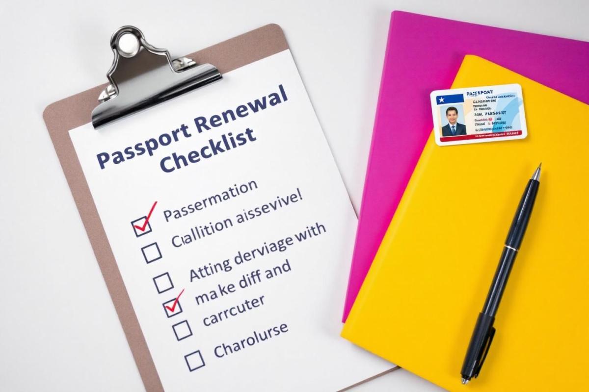 Renouvellement de passeport : documents à fournir pour un majeur