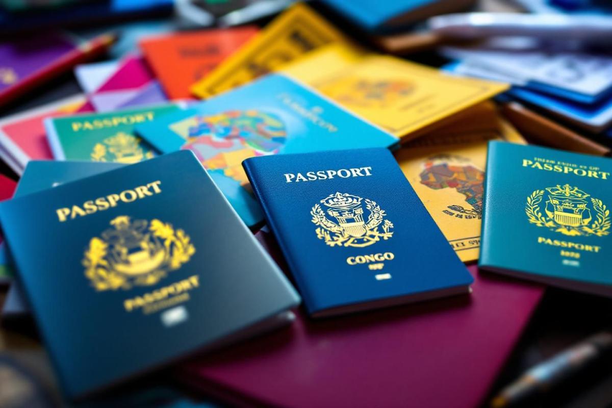 Liste des passeports arrivés à l'ambassade du Congo