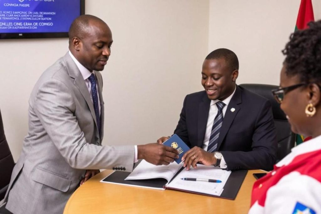 retrait passeport ambassade congo